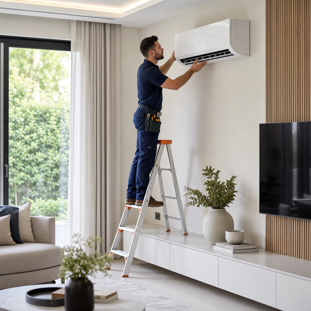 Instalação de ar-condicionado LG pela Ar Ideal